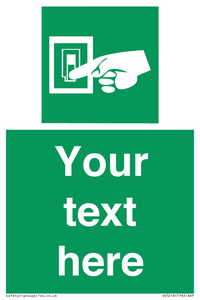 Custom Light Switch Sign